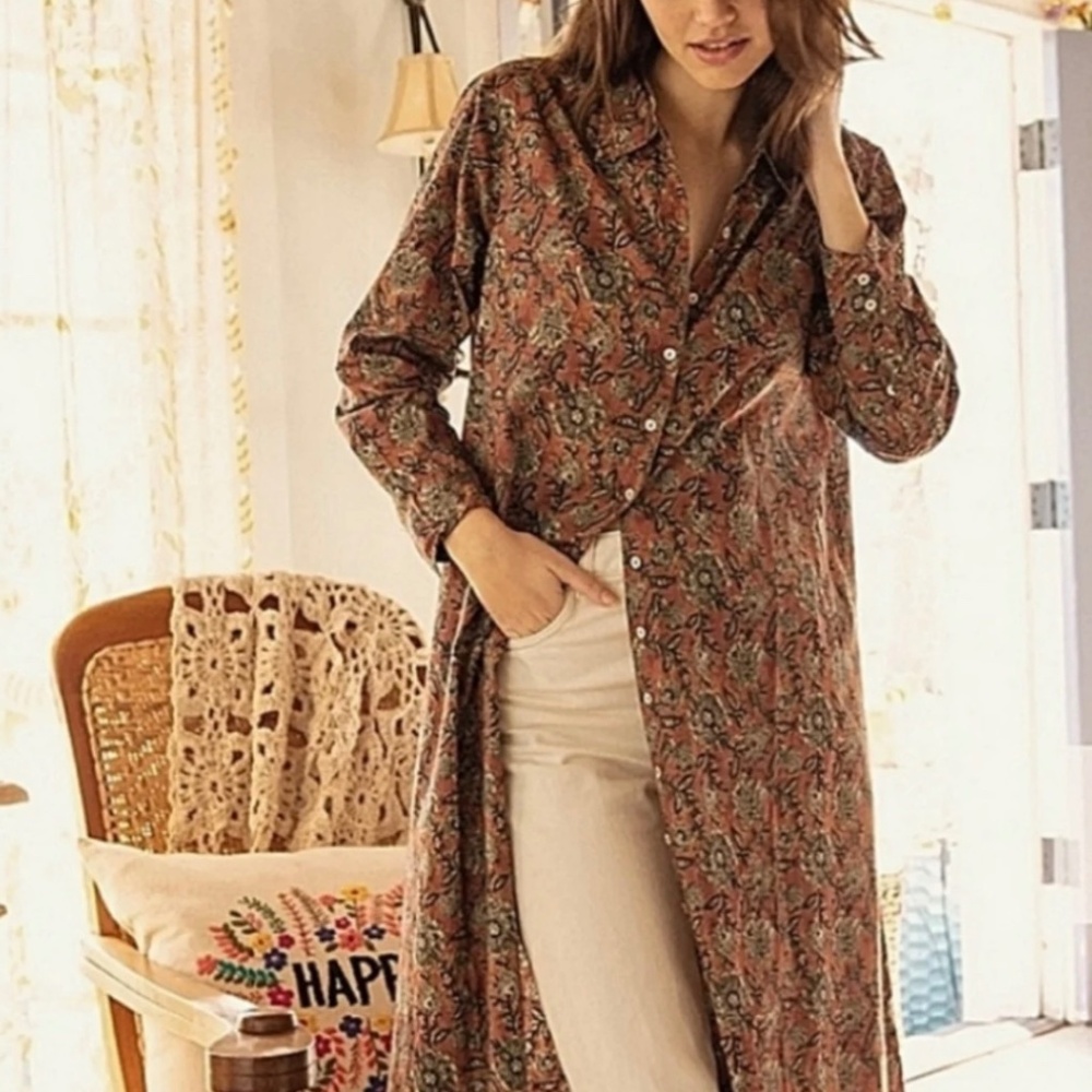 Natural Life Tunic Dress Long Sleeves - Great for fall and Winter